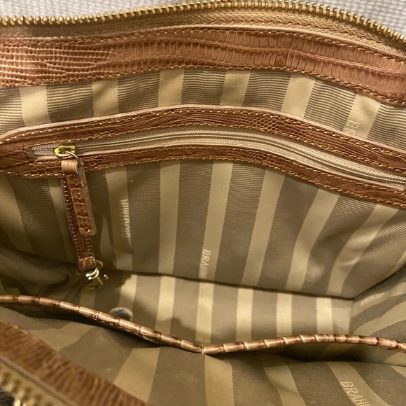 Brahmin Croc Embossed Satchel - Picture 8 of 16